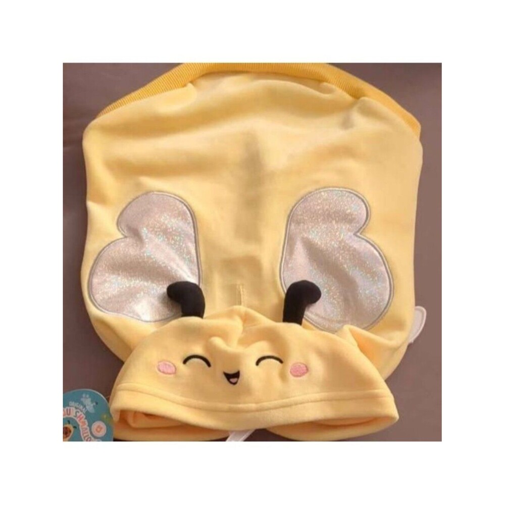 NEW Small squishmallow Sunny the bee dog hoodie